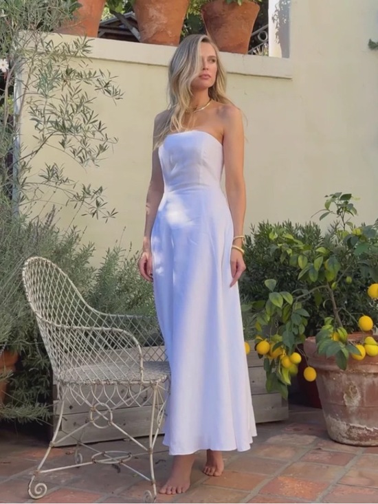 Favorite Daughter Dresses & Skirts - NEW Favorite Daughter The Favorite Linen Dress White
